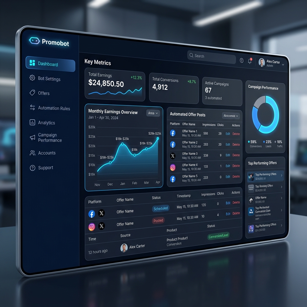 Promobot Dashboard